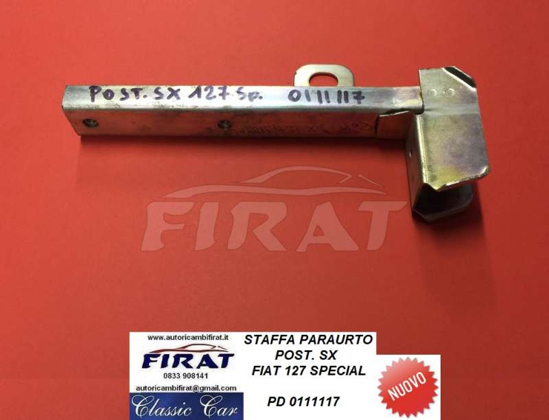 STAFFA PARAURTO FIAT 127 SPECIAL POST.SX